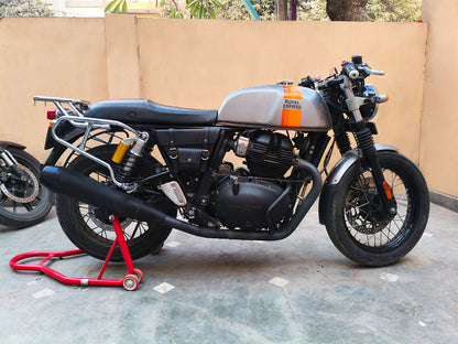 For Royal Enfield GT & Interceptor 650 Compact Engine Guard Black
