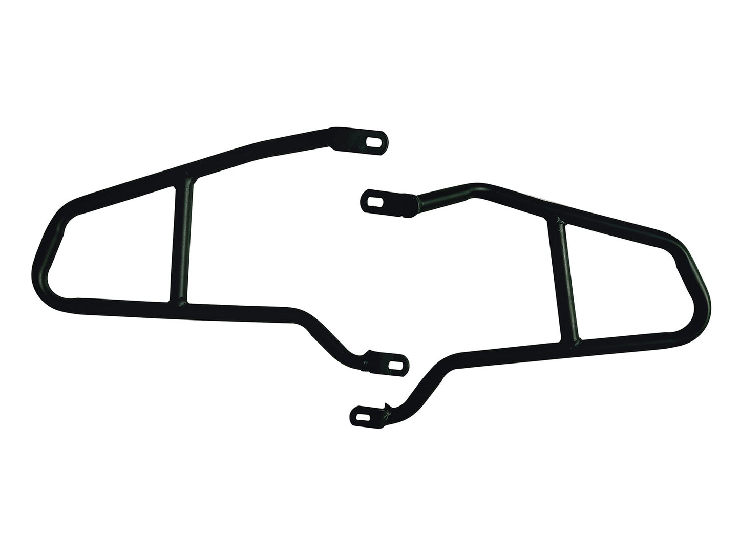For Royal Enfield GT & Interceptor 650 Pannier Mounting Rails Black