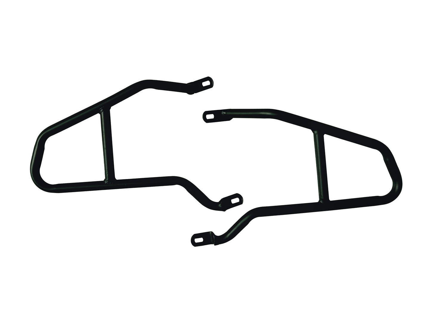 For Royal Enfield GT & Interceptor 650 Pannier Mounting Rails Black