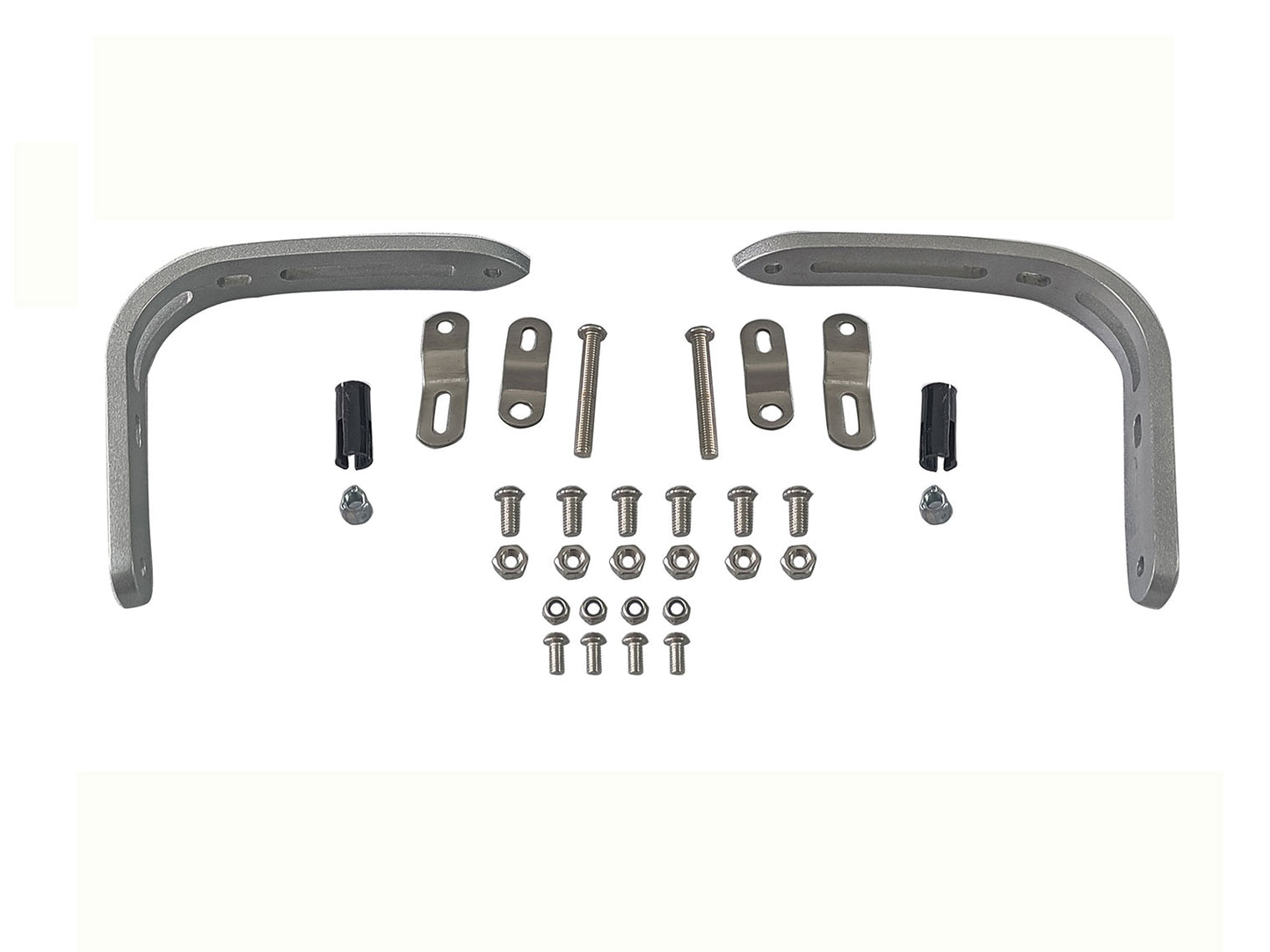 For Royal Enfield GT & Interceptor 650 Tinted Blue Color Hand Guard Kit