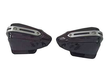 For Royal Enfield GT & Interceptor 650 Tinted Black Color Hand Guard Kit