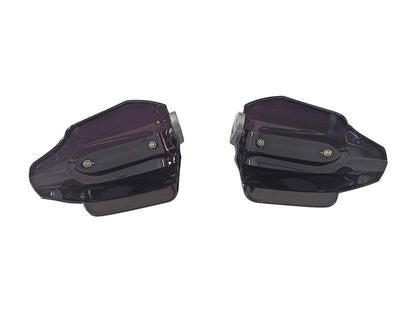 For Royal Enfield GT & Interceptor 650 Tinted Black Color Hand Guard Kit
