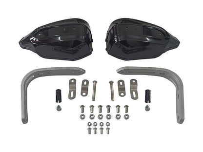 For Royal Enfield GT & Interceptor 650 Tinted Black Color Hand Guard Kit