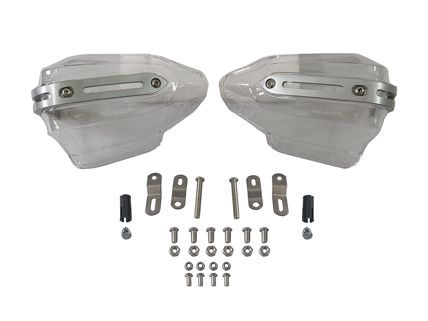 For Royal Enfield GT & Interceptor 650 Transparent White Hand Guard Kit