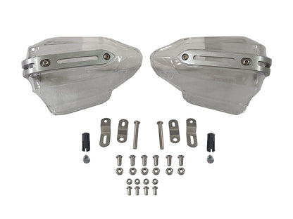For Royal Enfield GT & Interceptor 650 Transparent White Hand Guard Kit