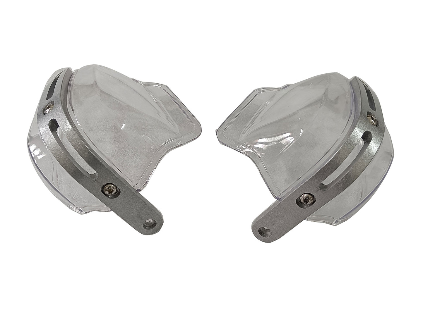 For Royal Enfield GT & Interceptor 650 Transparent White Hand Guard Kit