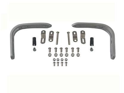 For Royal Enfield GT & Interceptor 650 Transparent White Hand Guard Kit
