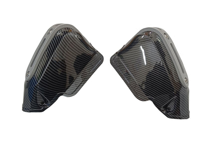 For Royal Enfield GT & Interceptor 650 Carbon Black Color Hand Guard Kit