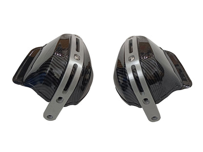 For Royal Enfield GT & Interceptor 650 Carbon Black Color Hand Guard Kit