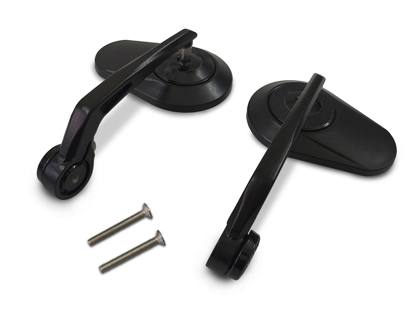 For Royal Enfield GT & Interceptor 650 Bar End Mirror Black D3