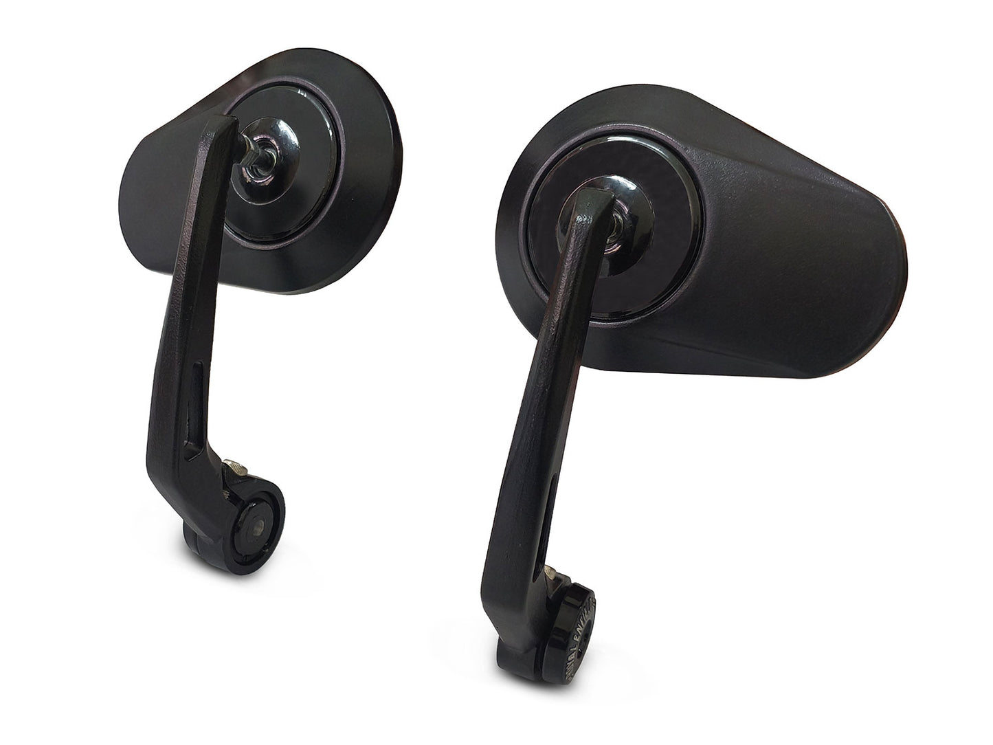 For Royal Enfield GT & Interceptor 650 Bar End Mirror Black D3