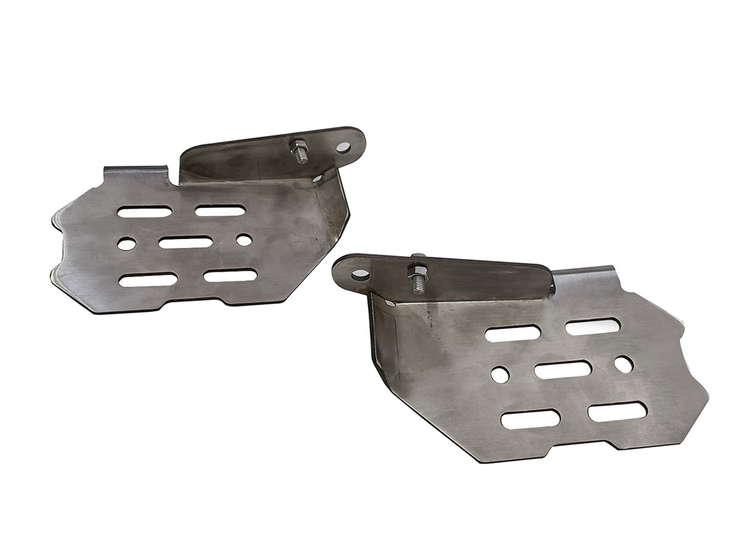For Royal Enfield GT & Interceptor 650 Wide Pillion Footrest Silver D3