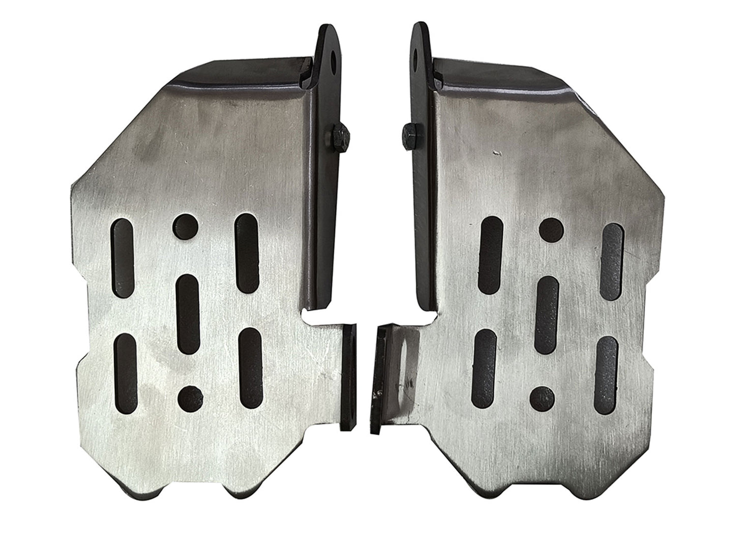 For Royal Enfield GT & Interceptor 650 Wide Pillion Footrest Silver D3