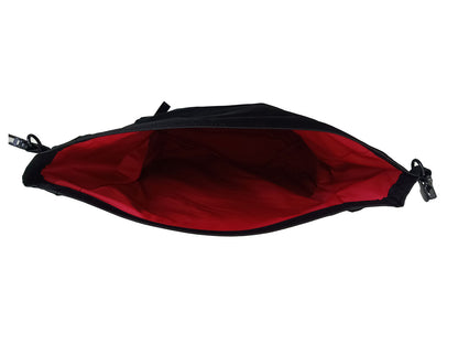 For Royal Enfield GT & Interceptor 650 Leather & Soft Canvas Pannier Bags D1