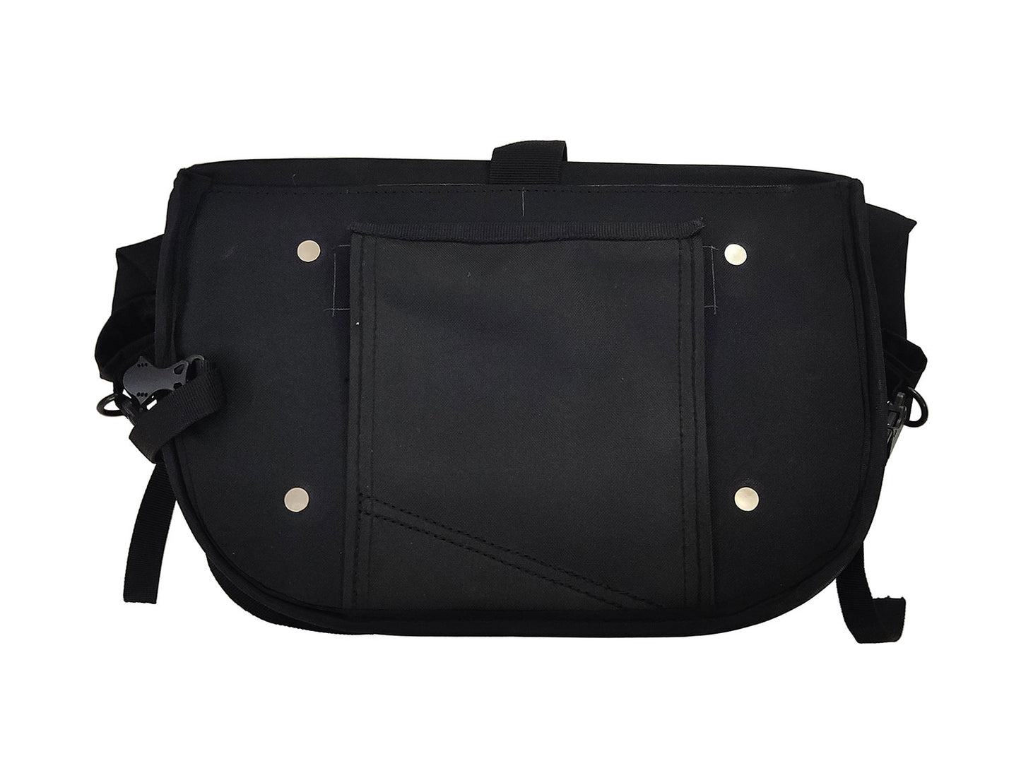 For Royal Enfield GT & Interceptor 650 Leather & Soft Canvas Pannier Bags D3
