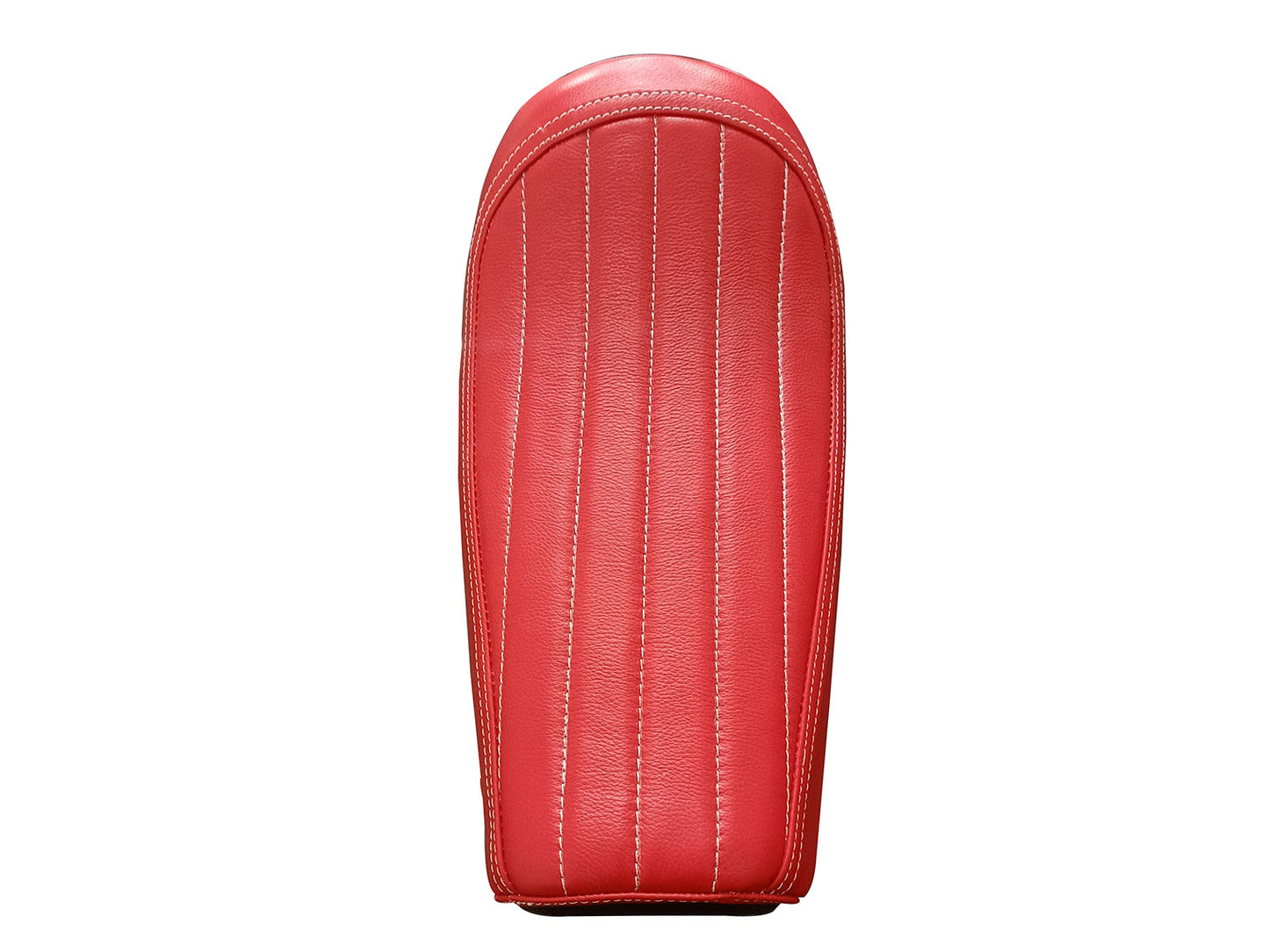 For Royal Enfield GT & Interceptor 650 Leather Red Color Single Seat D9