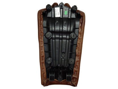 For Royal Enfield GT & Interceptor 650 Leather Single Seat Brown D11