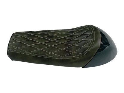 For Royal Enfield GT & Interceptor 650 D10 Touring Single Seat & Green Cowl