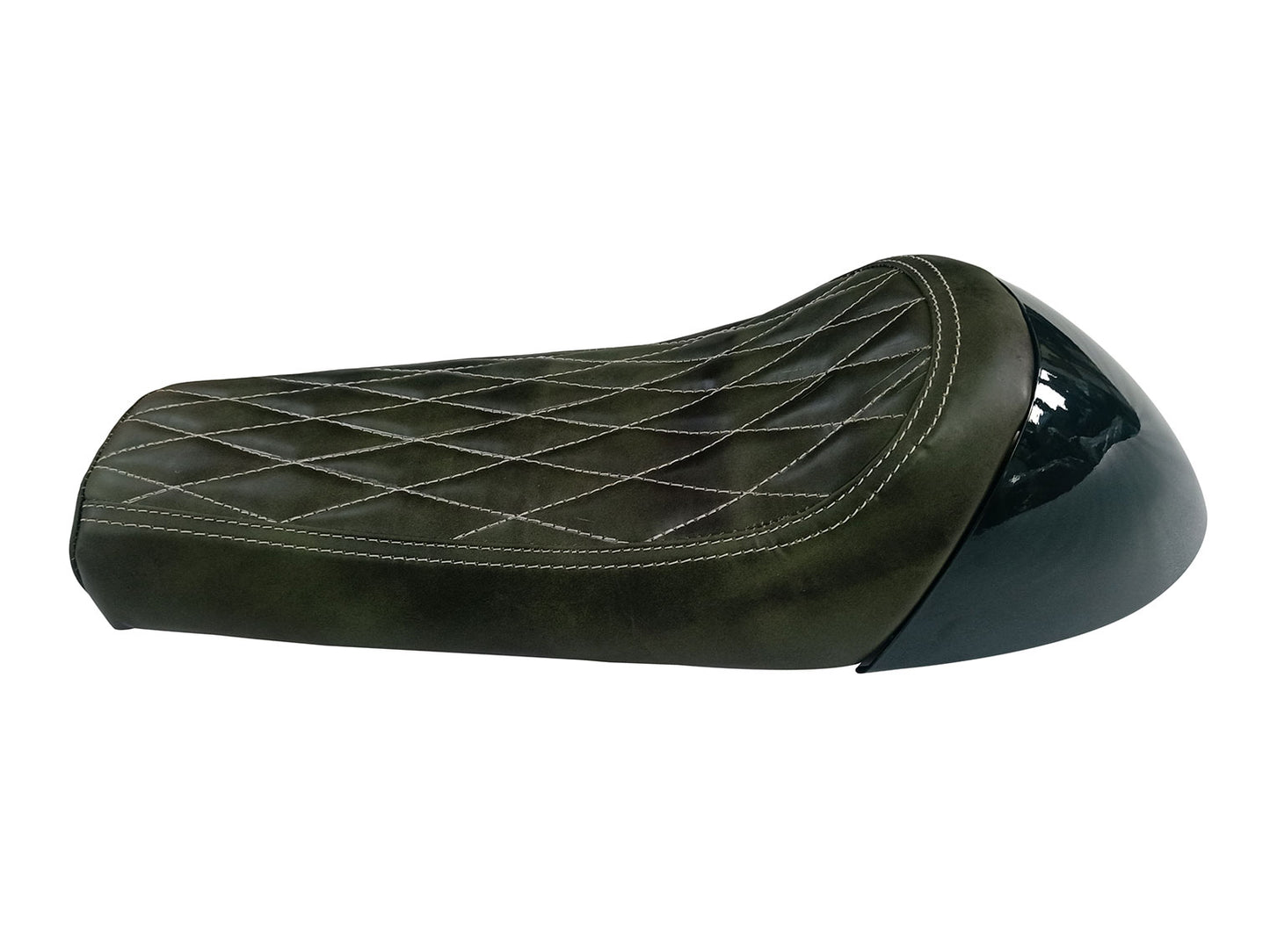 For Royal Enfield GT & Interceptor 650 D10 Touring Single Seat & Green Cowl