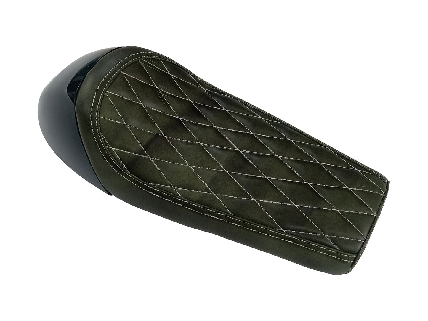 For Royal Enfield GT & Interceptor 650 D10 Touring Single Seat & Green Cowl