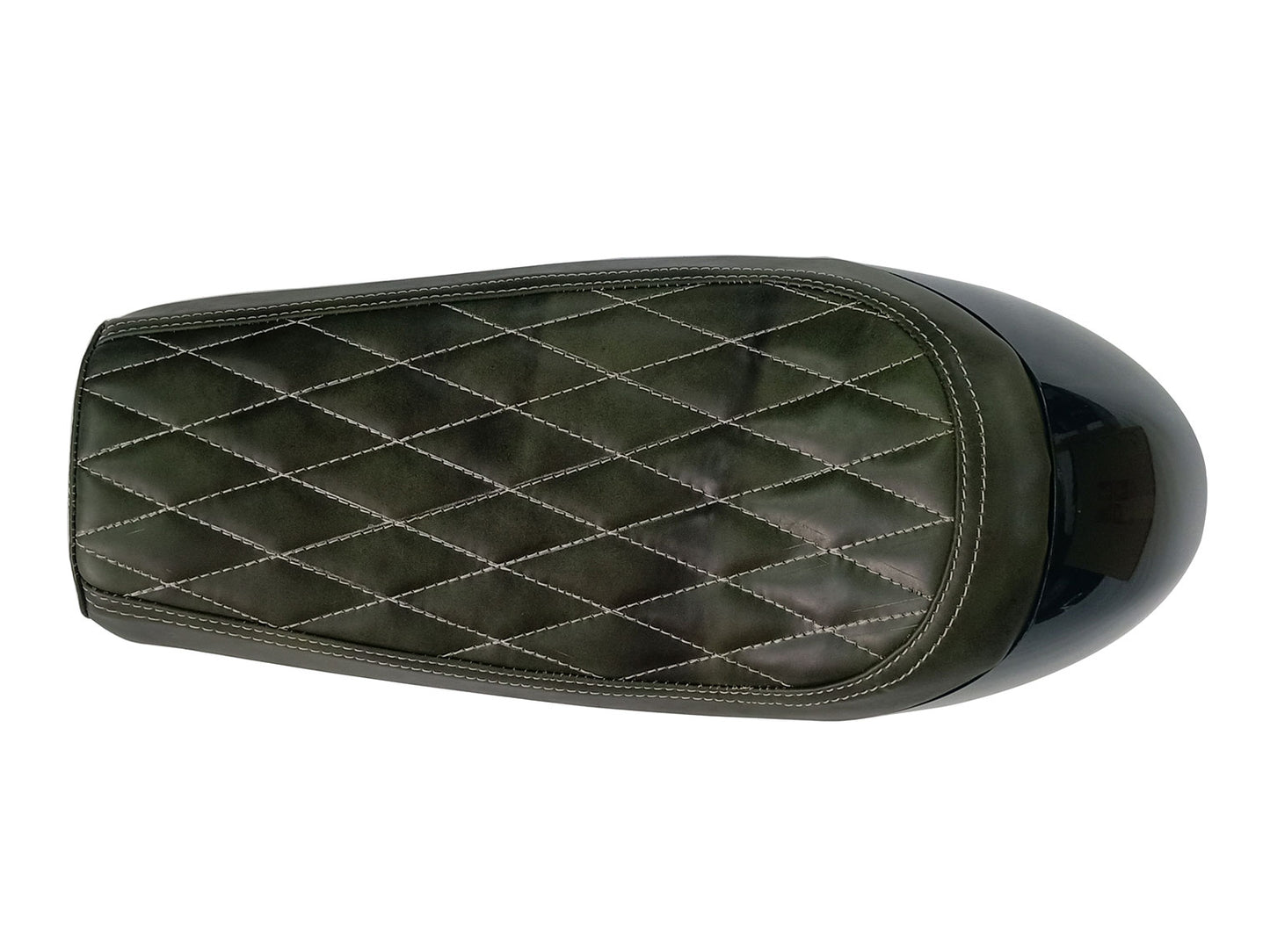 For Royal Enfield GT & Interceptor 650 D10 Touring Single Seat & Green Cowl