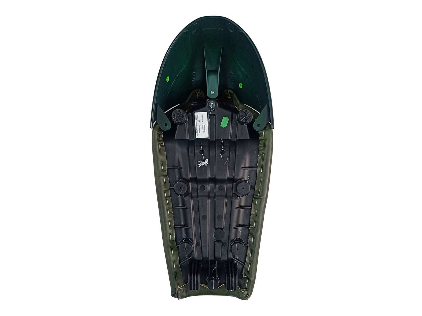 For Royal Enfield GT & Interceptor 650 D10 Touring Single Seat & Green Cowl