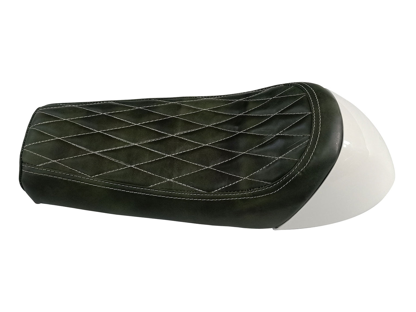 For Royal Enfield GT & Interceptor 650 D10 Single Seat with White Cowl