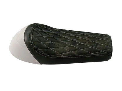 For Royal Enfield GT & Interceptor 650 D10 Single Seat with White Cowl