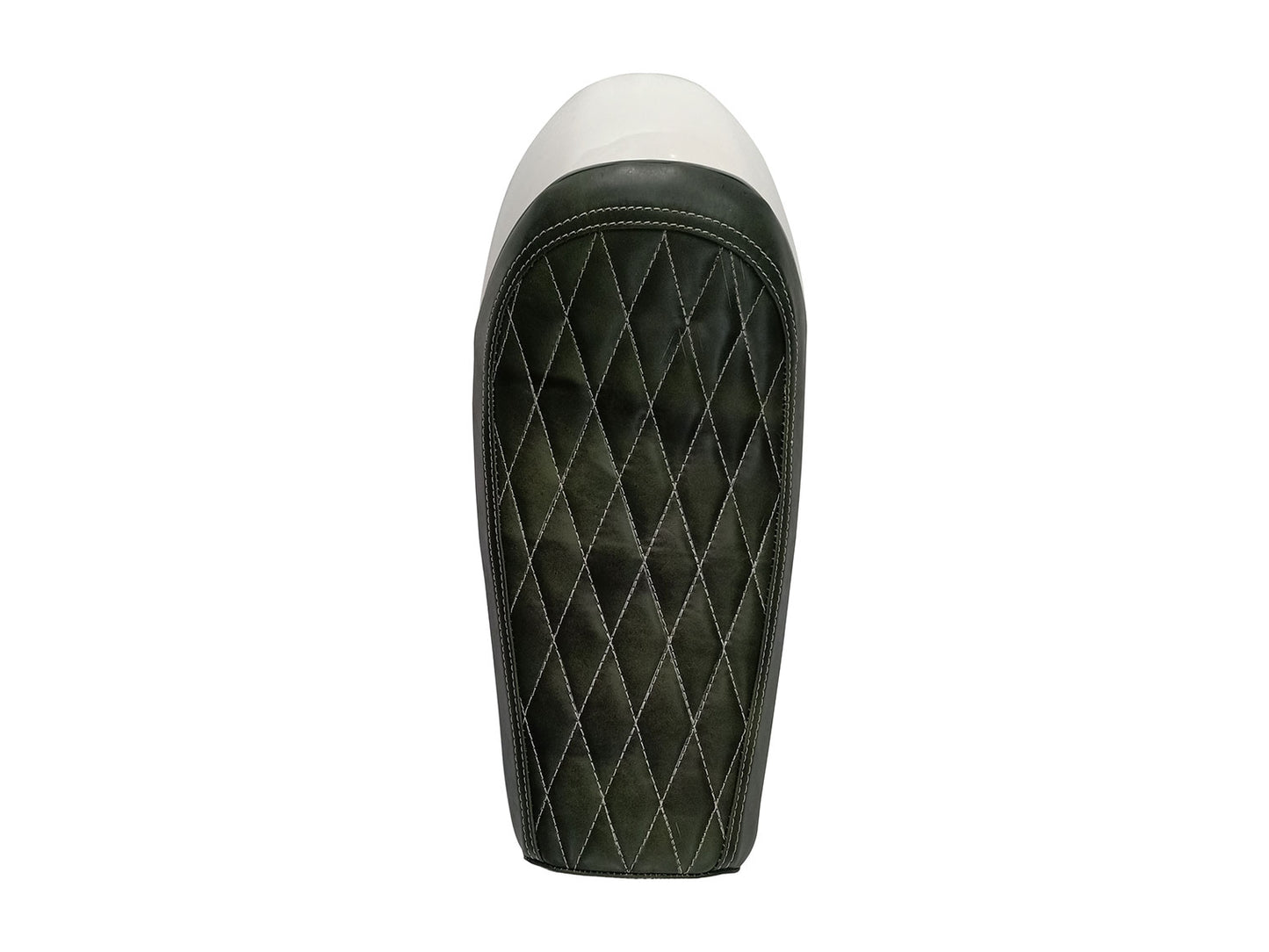 For Royal Enfield GT & Interceptor 650 D10 Single Seat with White Cowl