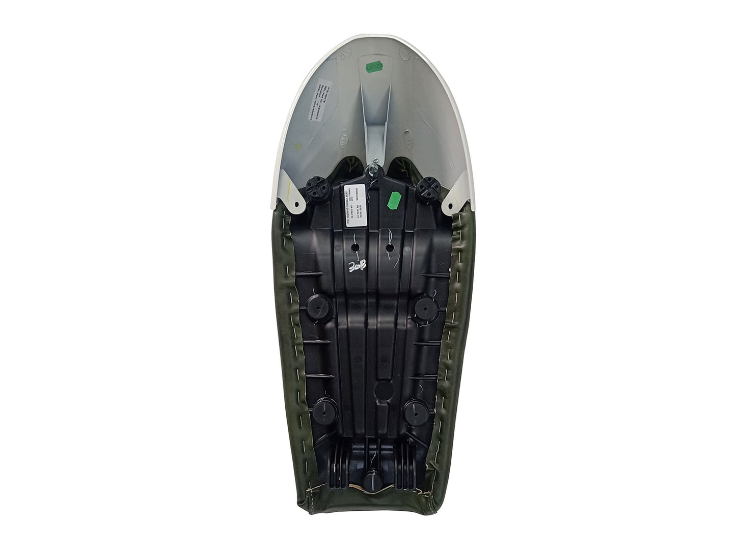 For Royal Enfield GT & Interceptor 650 D10 Single Seat with White Cowl
