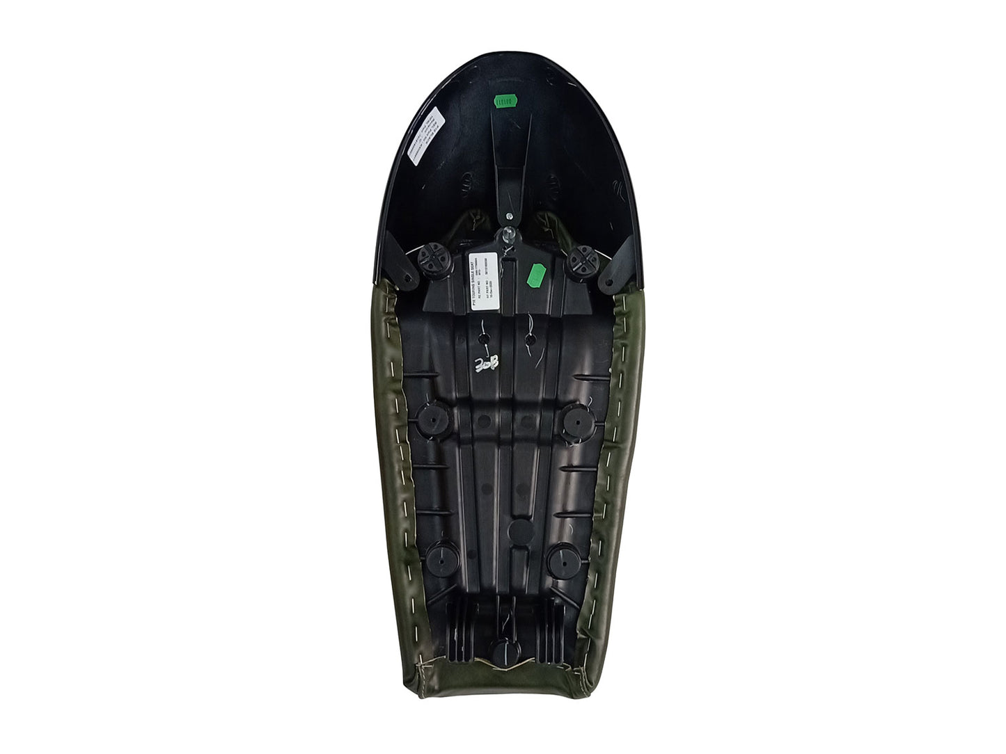 For Royal Enfield GT & Interceptor 650 D10 Touring Single Seat & Black Cowl