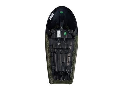For Royal Enfield GT & Interceptor 650 D10 Touring Single Seat & Black Cowl