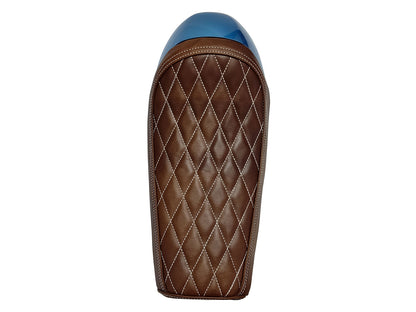 For Royal Enfield GT & Interceptor 650 D11 Touring Single Seat & Blue Cowl