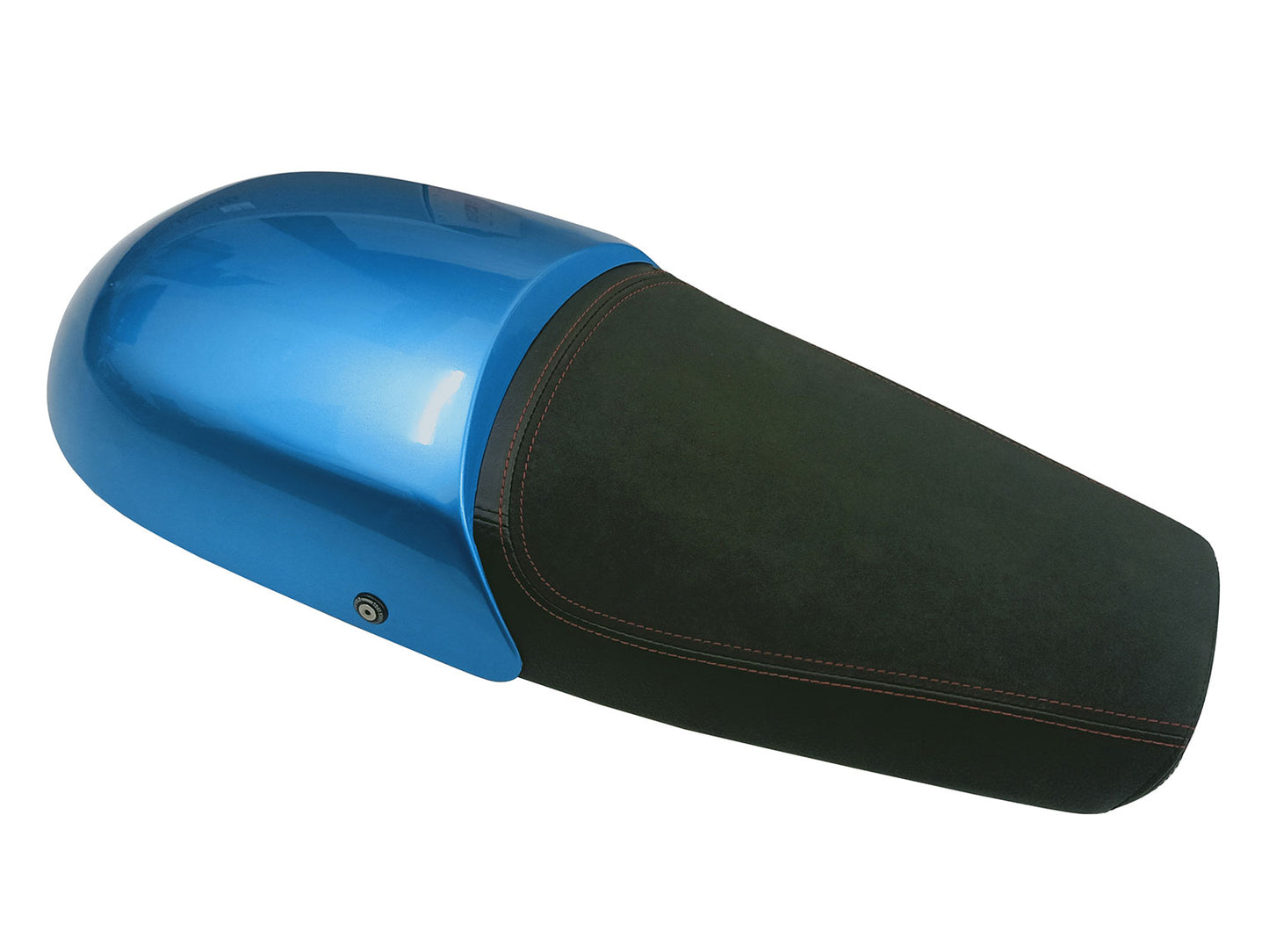 Genuine Royal Enfield GT & Interceptor 650 Touring Dual Seat With Blue Cowl