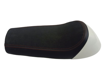 Genuine Royal Enfield GT & Interceptor 650 Soft Touring Single Seat & White Cowl