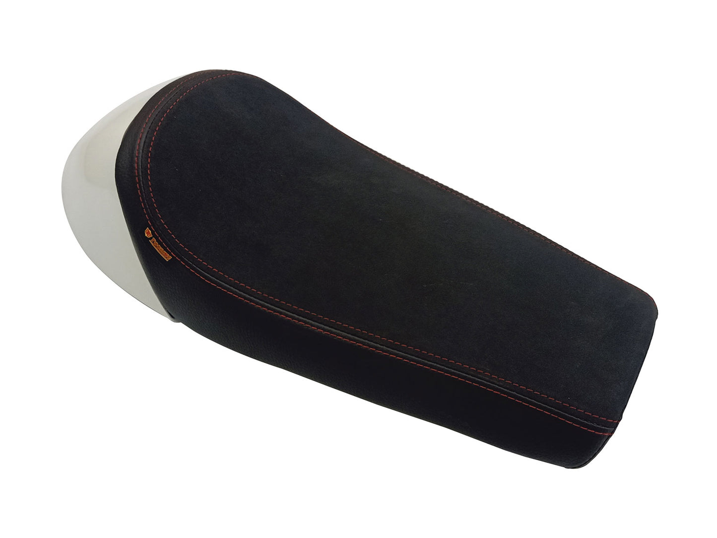 Genuine Royal Enfield GT & Interceptor 650 Soft Touring Single Seat & White Cowl