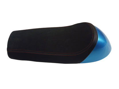 Genuine Royal Enfield GT & Interceptor 650 Soft Touring Single Seat & Blue Cowl