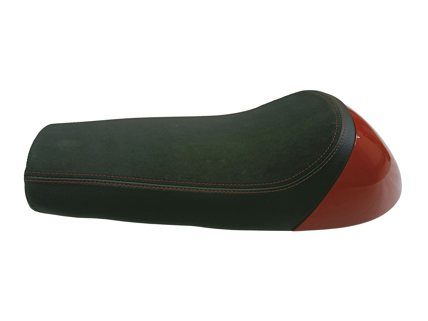 Genuine Royal Enfield GT & Interceptor 650 Soft Touring Single Seat & Red Cowl
