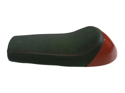Genuine Royal Enfield GT & Interceptor 650 Soft Touring Single Seat & Red Cowl