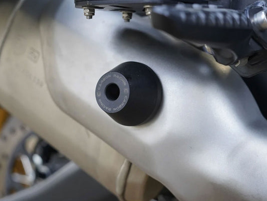 For Royal Enfield New Himalayan 450 Aluminum Exhaust Protector Black
