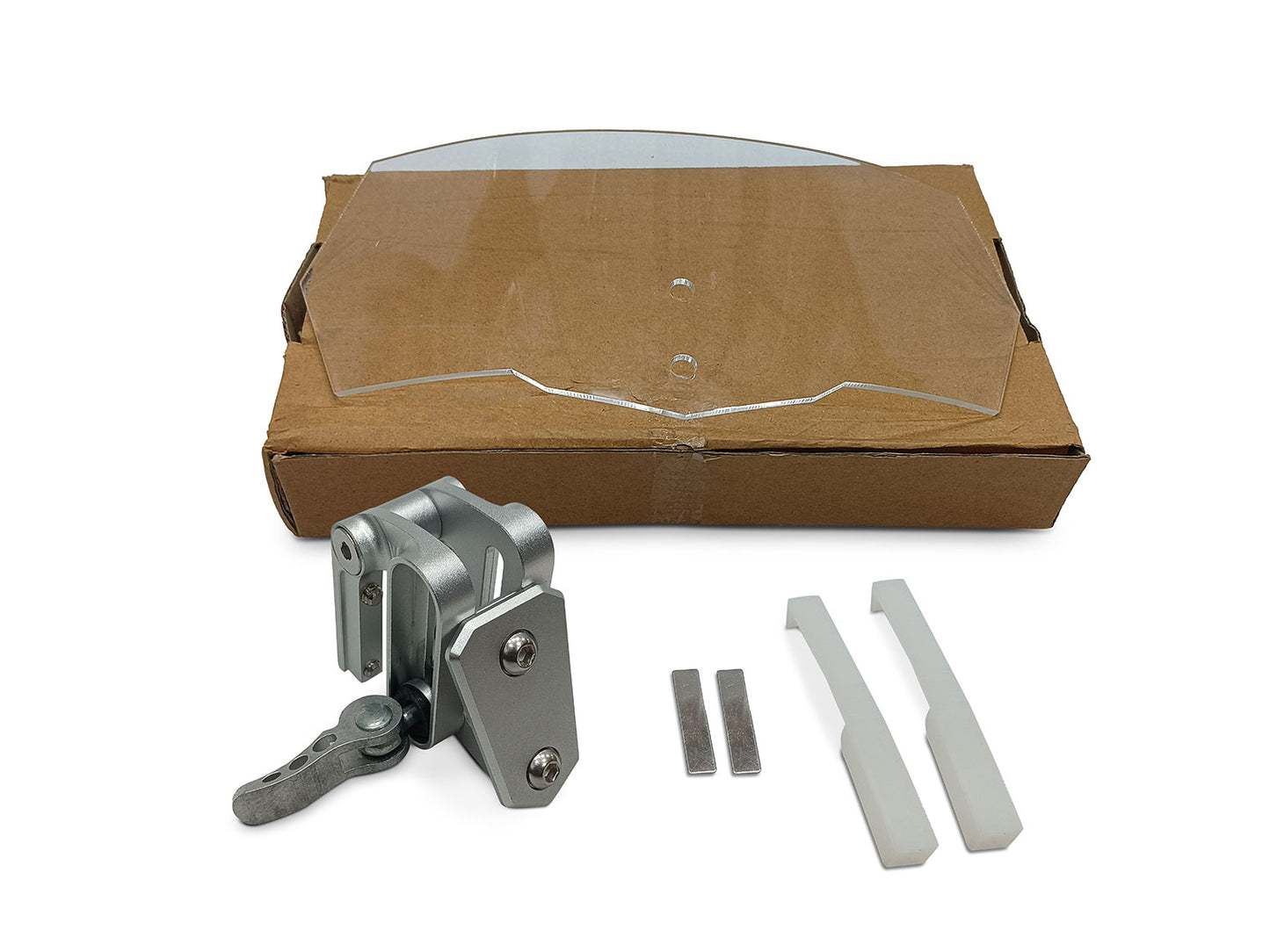 For Royal Enfield New Himalayan 450 Windshield Extender Clear