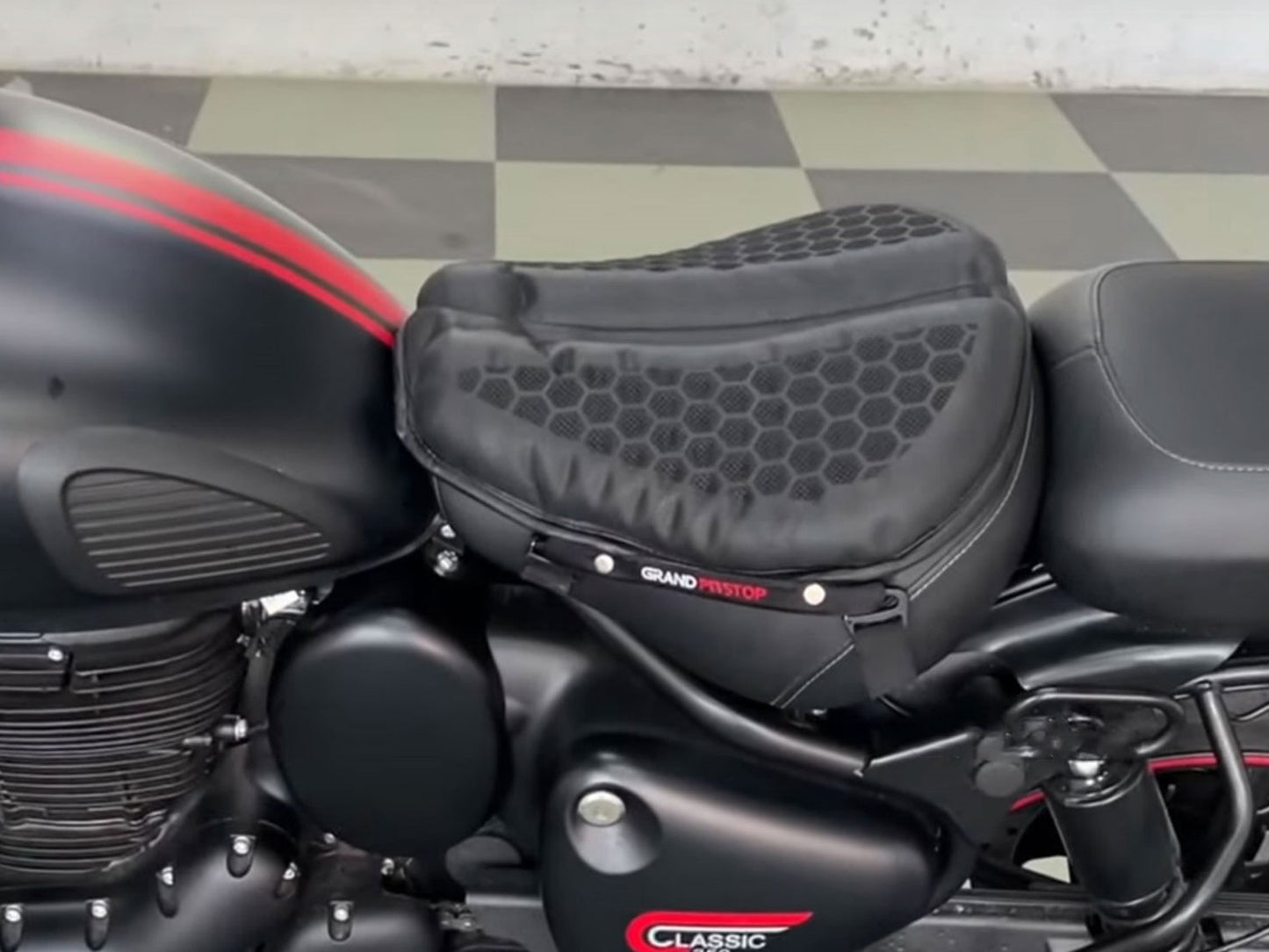 For Royal Enfield New Himalayan 450 Front Gel Air Seat Cushion