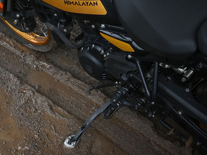 For Royal Enfield New Himalayan 450 Side Stand Base Extender Silver