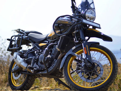 For Royal Enfield New Himalayan 450 Bash Plate Sumpguard, Black