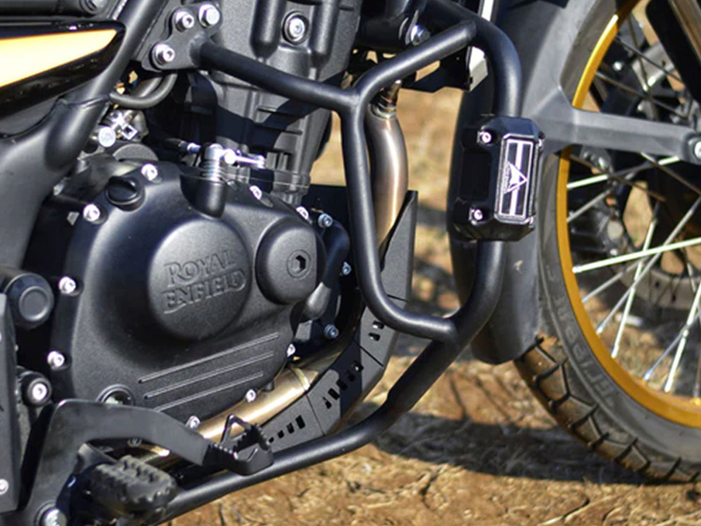For Royal Enfield New Himalayan 450 Crash/ Leg Guard Black
