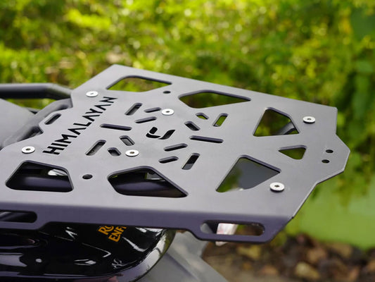 For Royal Enfield New Himalayan 450 Wider Top Rack Plate Black