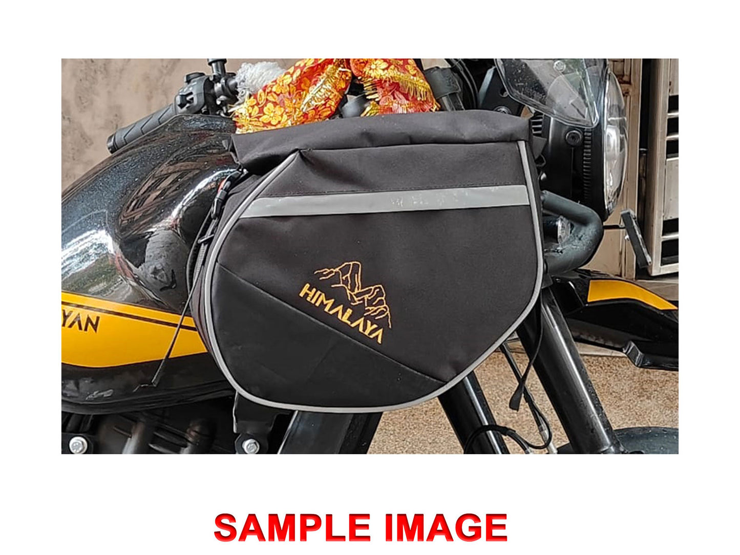 For Royal Enfield New Himalayan 450 Canvas TrailPack, Black D2