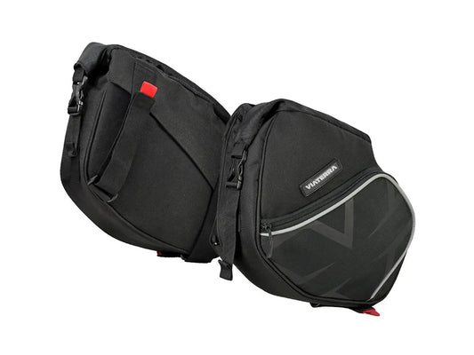 For Royal Enfield New Himalayan 450 Black Top Frame Trail Bags Pair