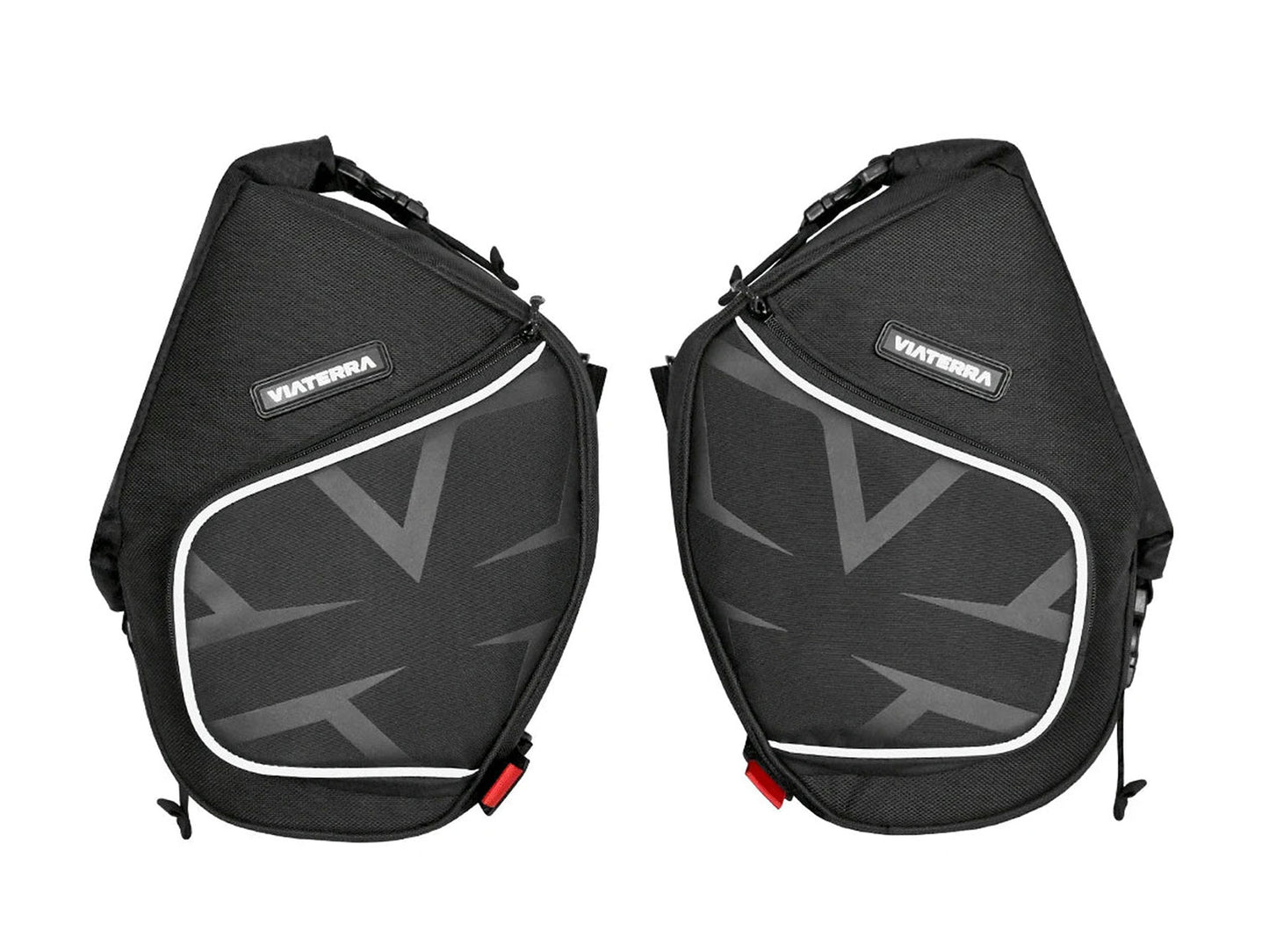 For Royal Enfield New Himalayan 450 Black Top Frame Trail Bags Pair