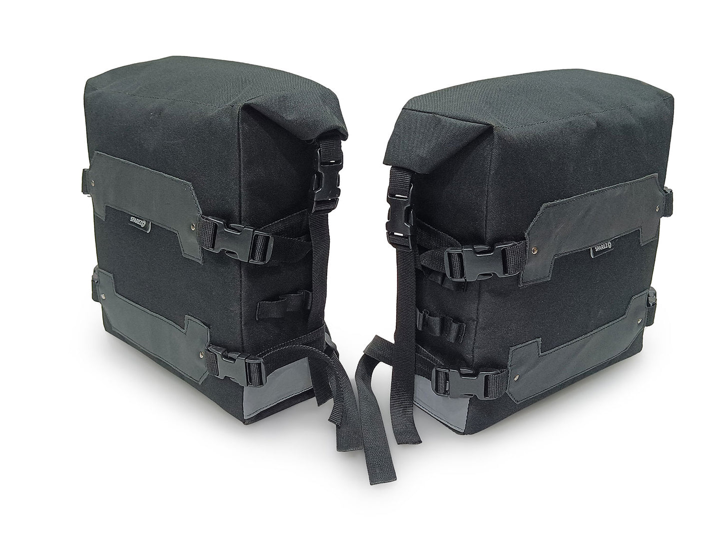 For Royal Enfield New Himalayan 450 Canvas Trail Bags Black